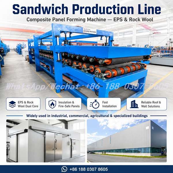 Sandwich Production Line - Composite Insulated Panel Line